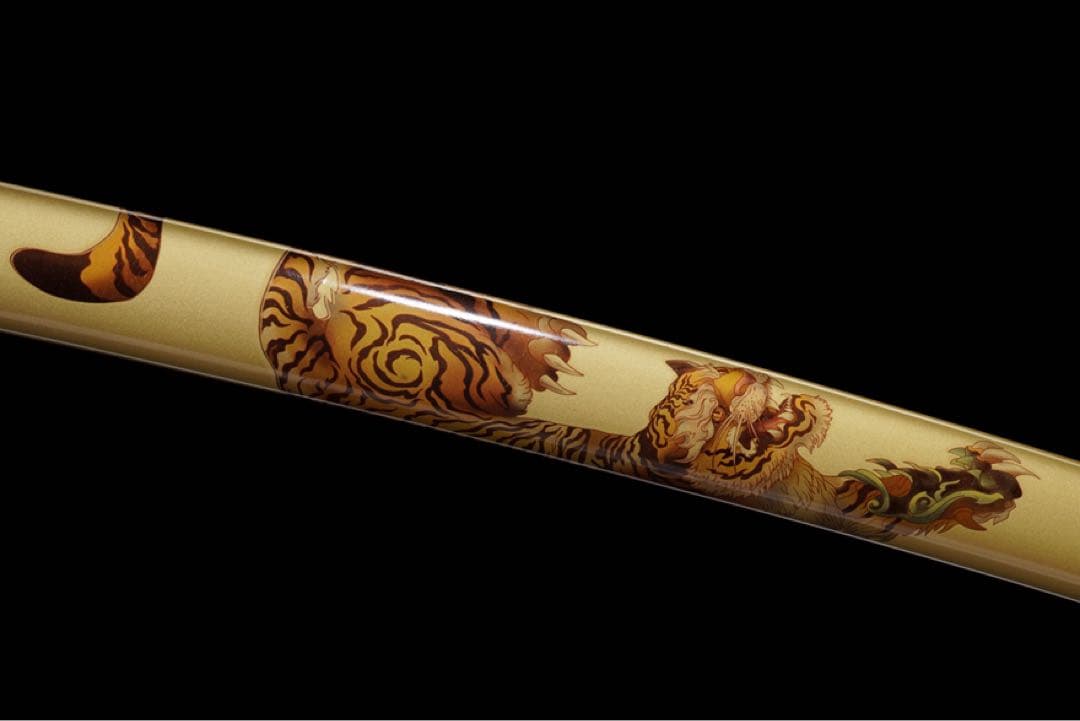 猛虎 刀装具 日本刀 武具 鑑賞刀 居合刀 模造刀 舞踊刀