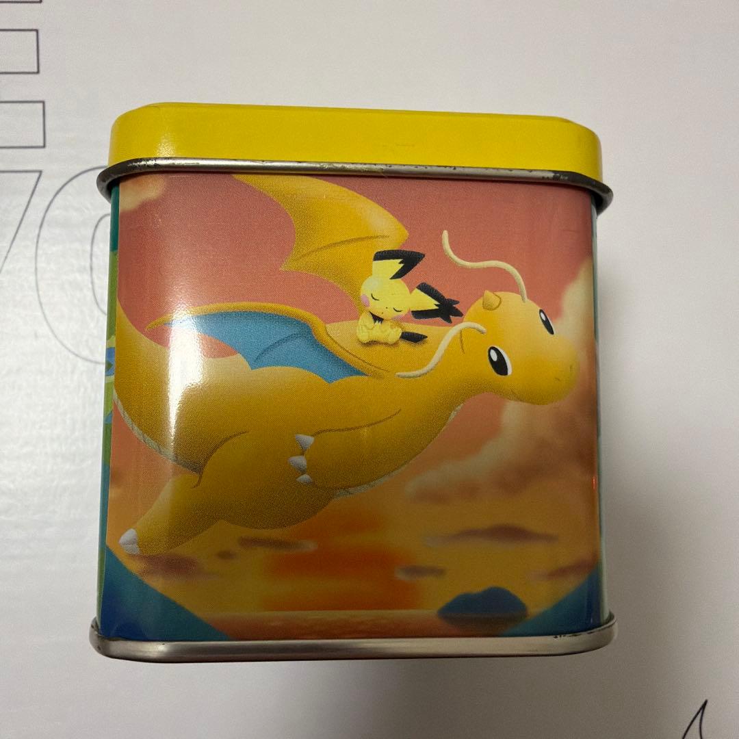 【激レア】ポケモンクッキー缶 うたたね ギザみみピチュー 空き缶