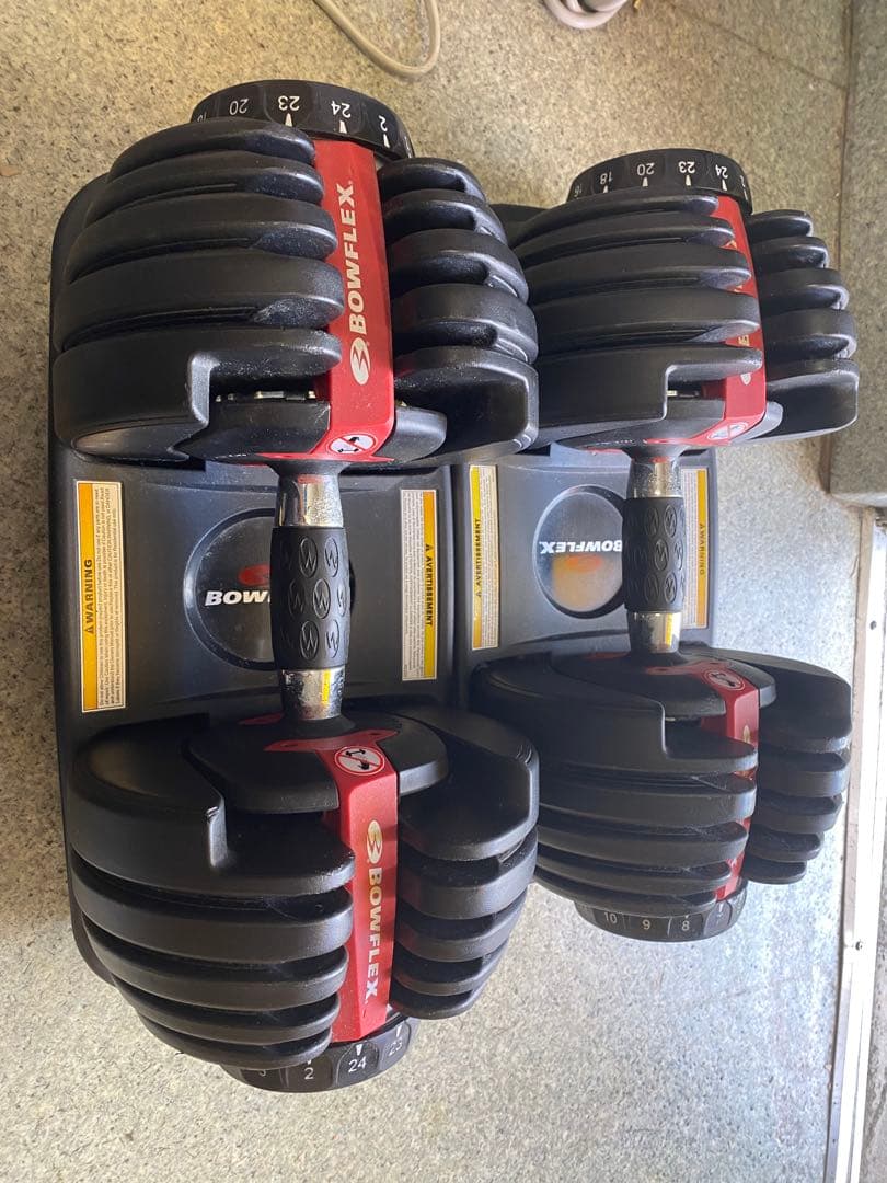 Bowflex ボウフレックス　可変式ダンベル 24kg ①