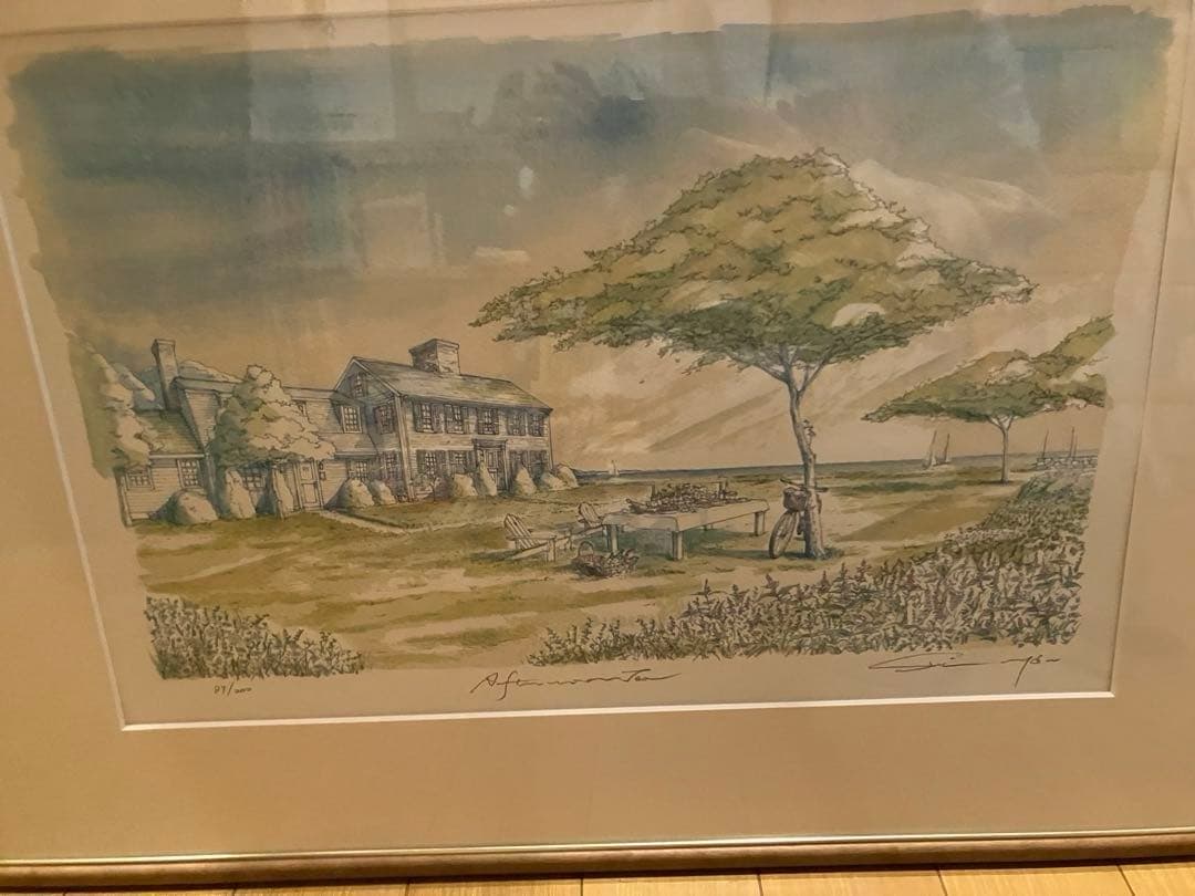 Avenue Series 水彩画 風景画　ARTIST 内田新哉