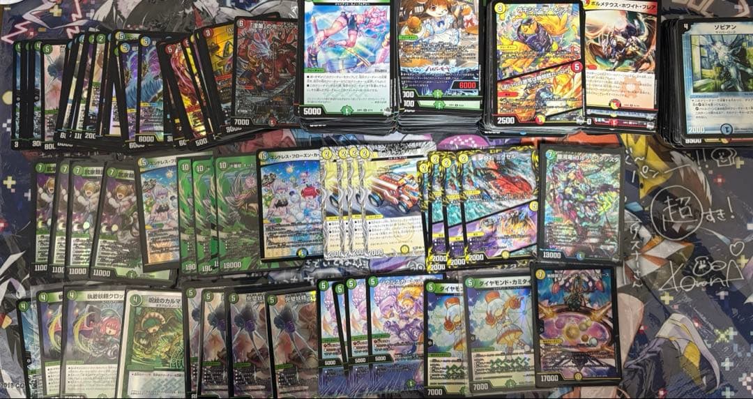 デュエマ　引退品　スノーフェアリーデッキパーツ多め