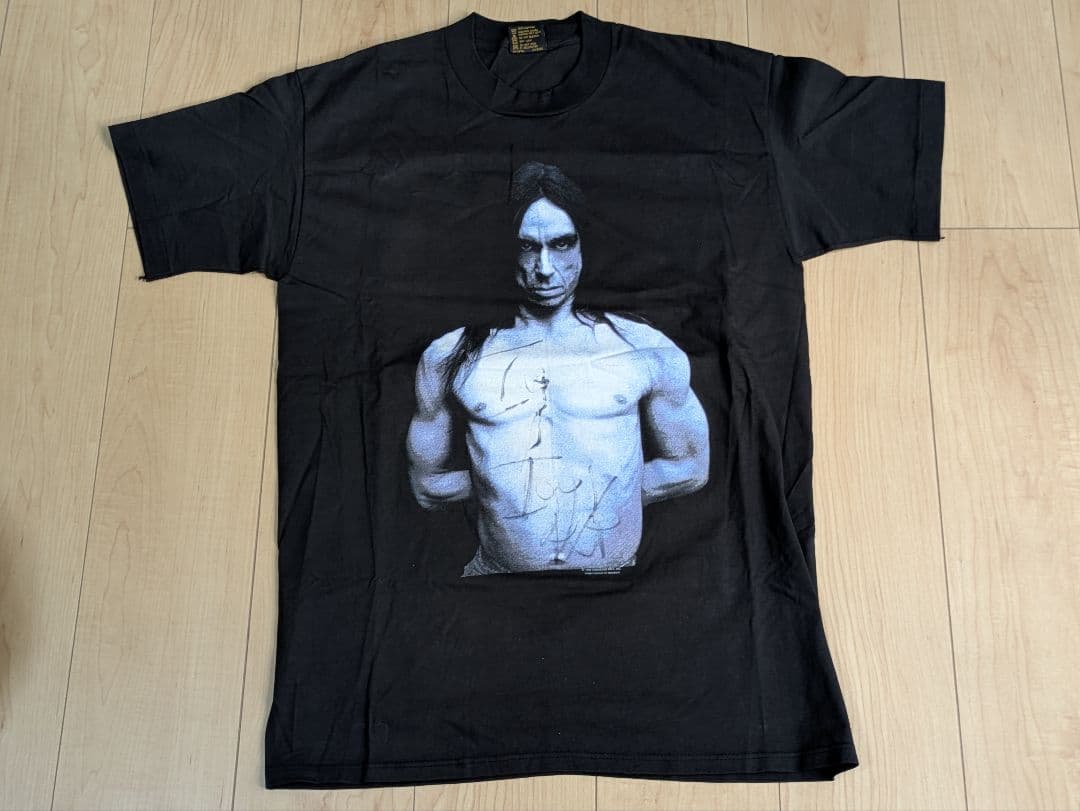 イギー・ポップ　AMERICAN　CAESAR　1994ジャパンツアーサイン入り