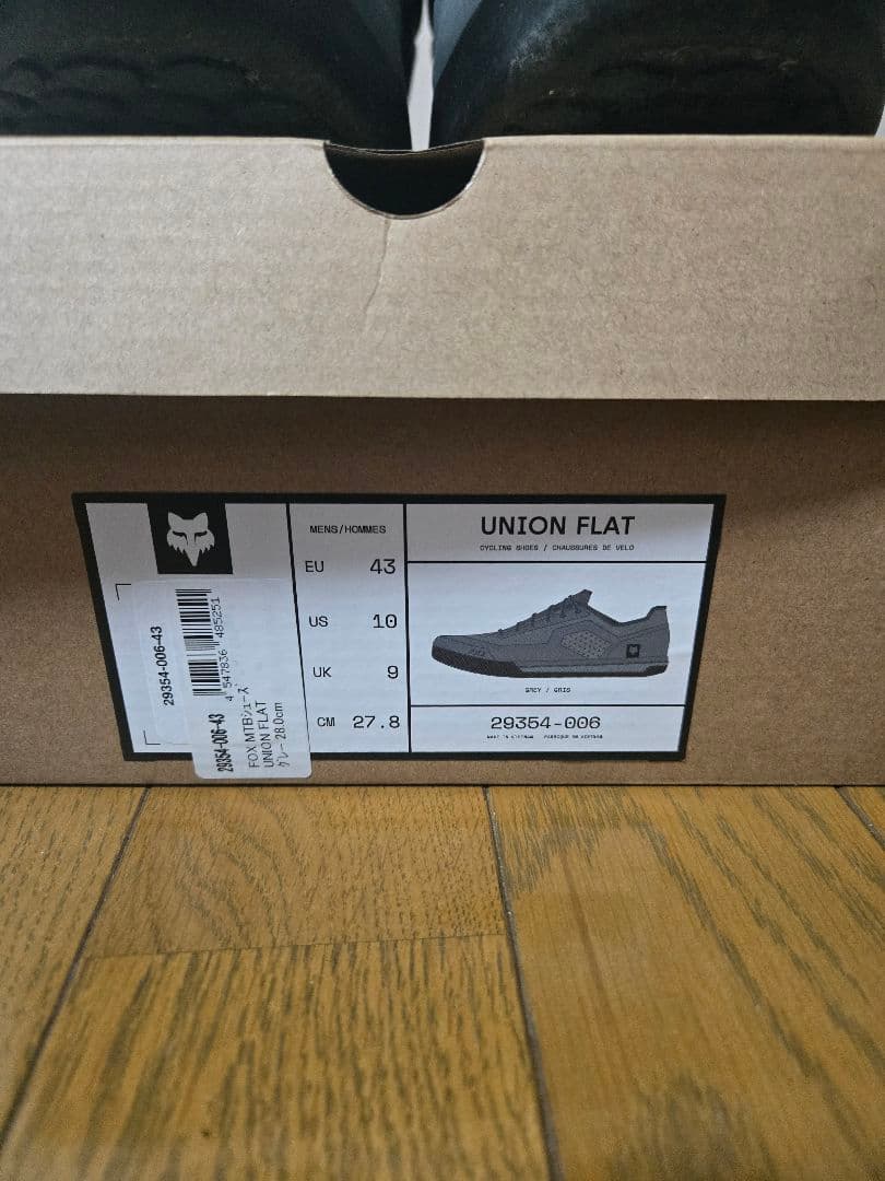 ウェア FOX UNION FLAT MTB