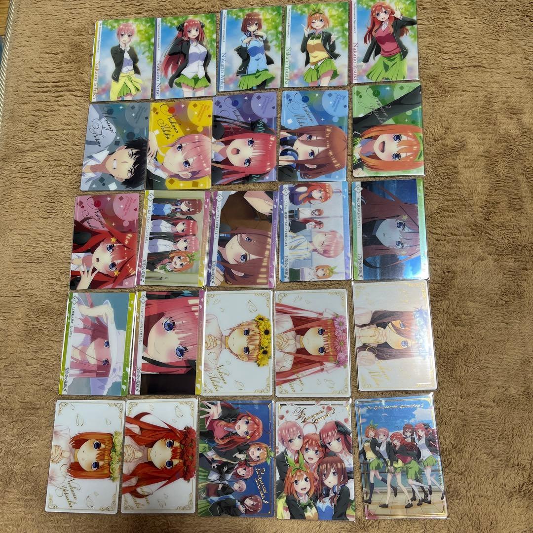 五等分の花嫁ウエハース　メタルカードコレクション　過去弾コンプリート