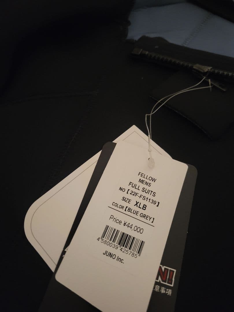 最終下げ FELLOW SURFERS フルスーツ 黒と青 3mm 新品 xlb