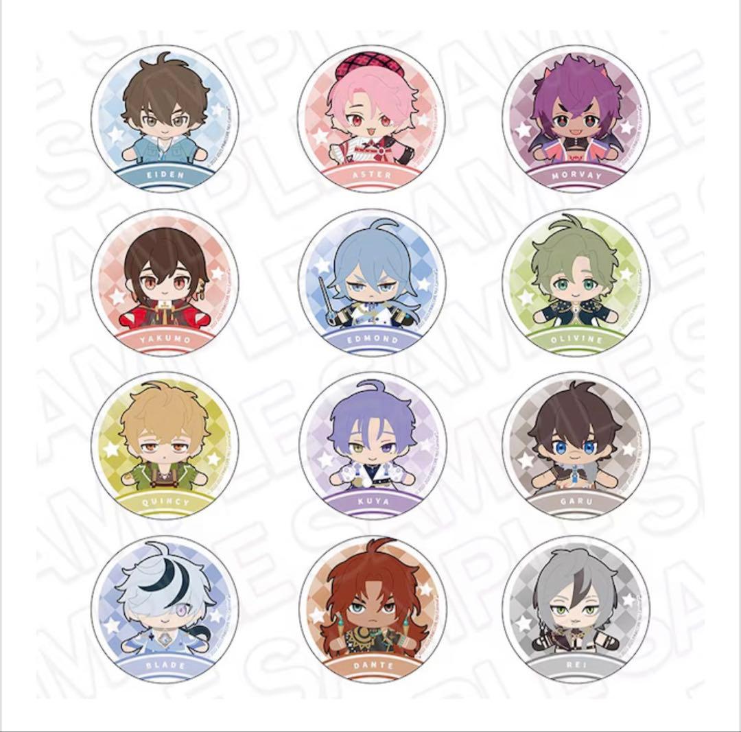 NU カーニバル　缶バッジ(ブラインド)ぬいぐるみver. コンプリートセット