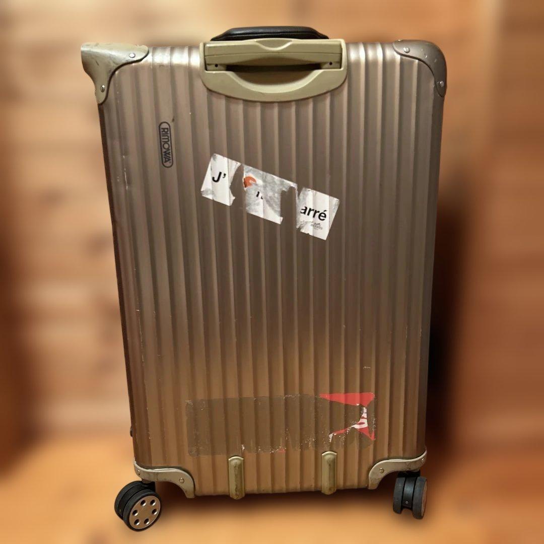 【匿名配送】RIMOWA リモア　シャンパンゴールド スーツケース