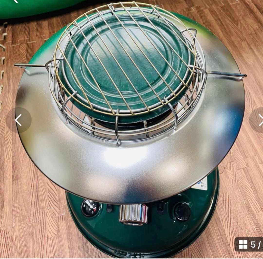 トヨトミレインボーストーブ【ケースと五徳付】