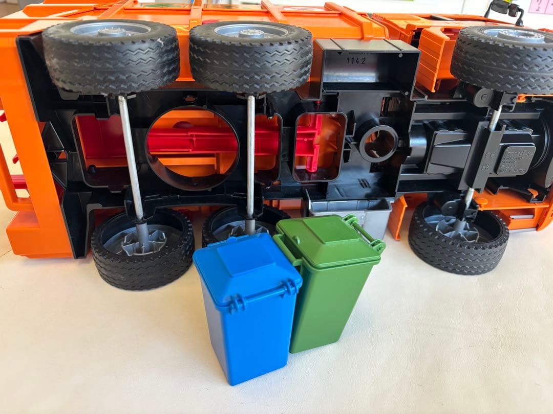 Bruder ミキサー車、ゴミ収集者、ショベルカー3点セット