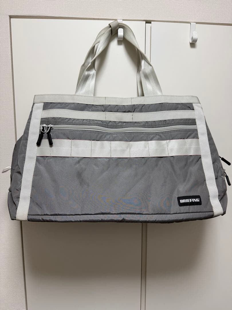ブリーフィング　ボストンバック　グレー