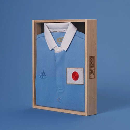 日本代表　100周年アニバーサリーユニフォームLサイズ(パッケージ付き)