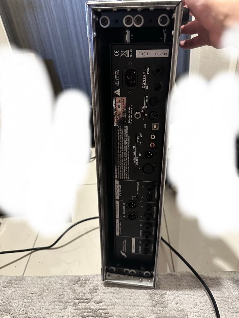 fractal audio axe fx2/w HATAノブ