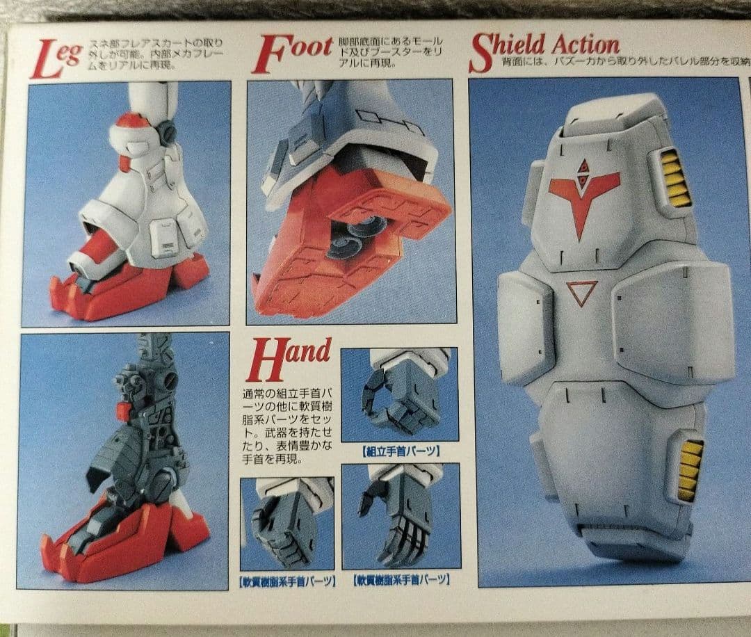 バンダイ MG GUNDAM RX-78 GP02A 1/100 ガンプラ