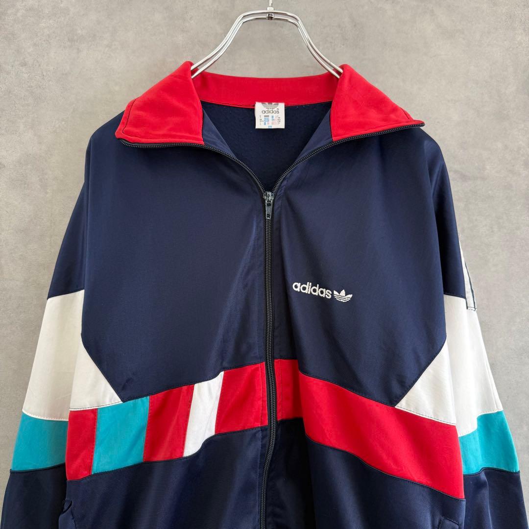 90s ヴィンテージ old adidas アディダス トラックジャケット L