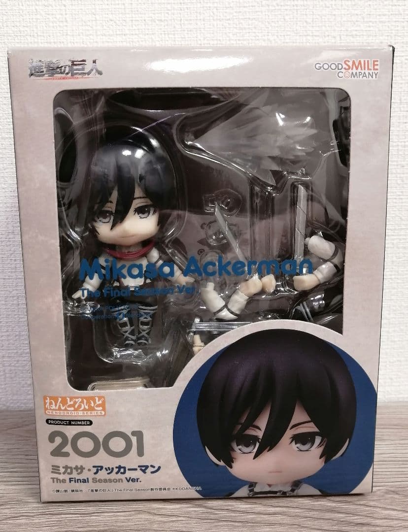 進撃の巨人 ねんどろいど ミカサ The Final Season ver.