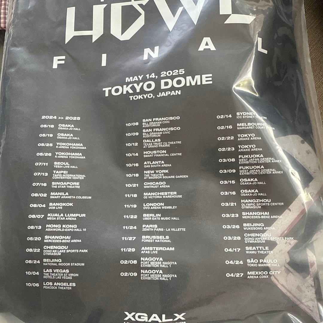 XG THE FIRST HOWL Tシャツ、XG Tシャツ