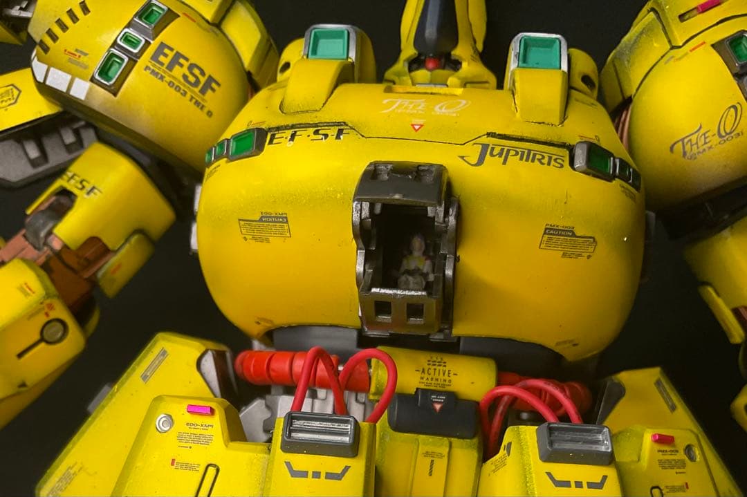 高良　ズサ 、MG ジ・O 塗装済　完成品