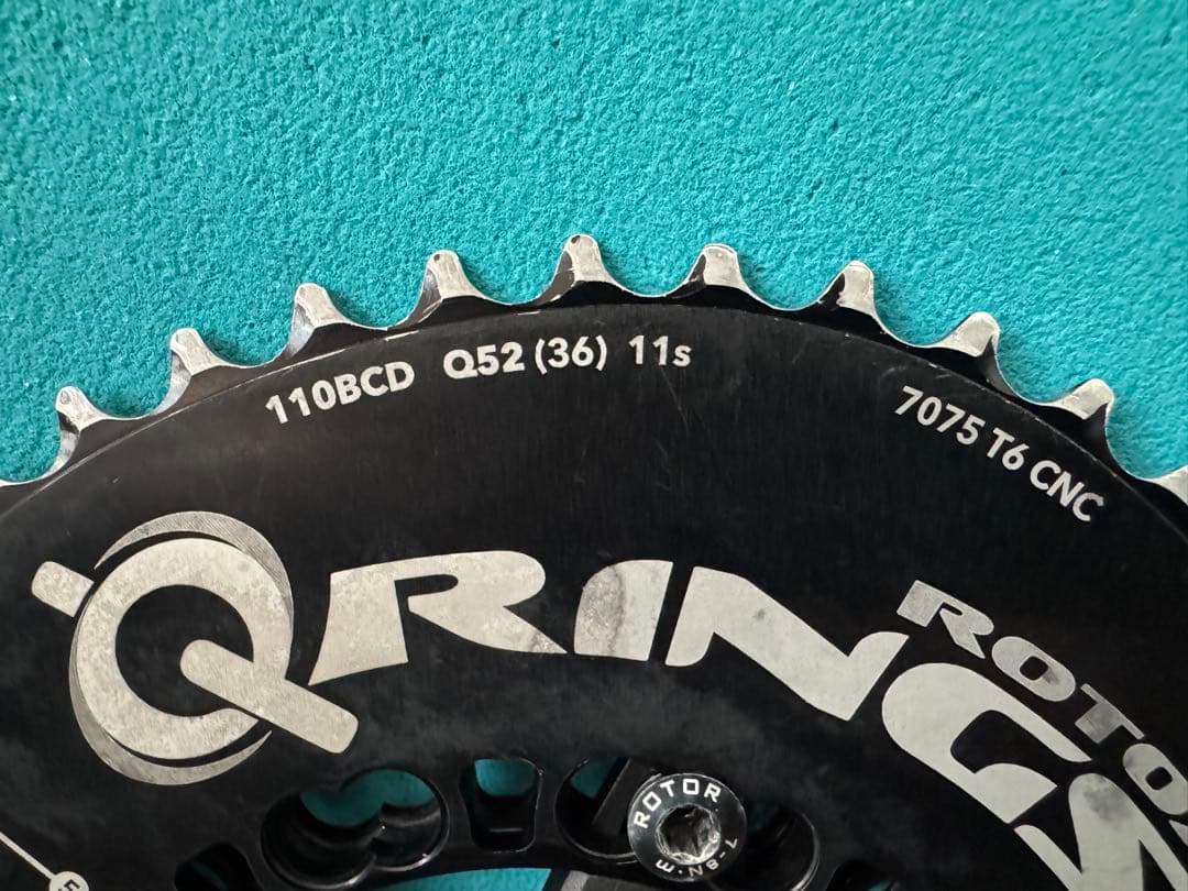 パワメROTOR INPOWER Q-RINGS クランクセット 52/36