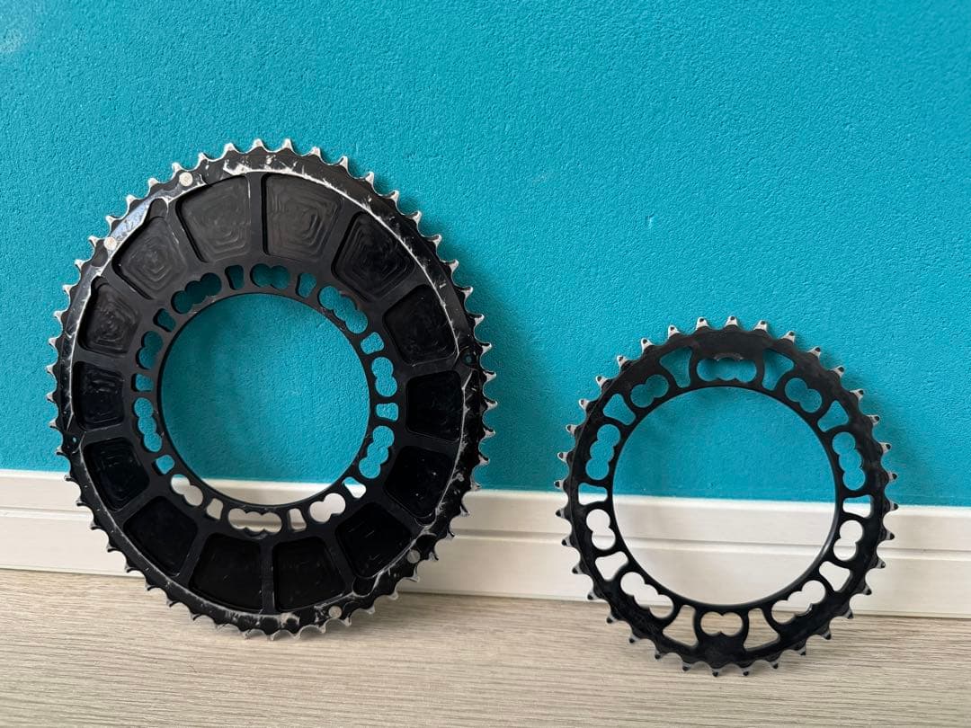 パワメROTOR INPOWER Q-RINGS クランクセット 52/36