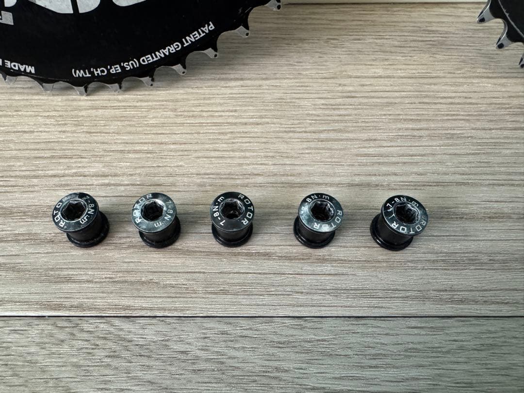 パワメROTOR INPOWER Q-RINGS クランクセット 52/36