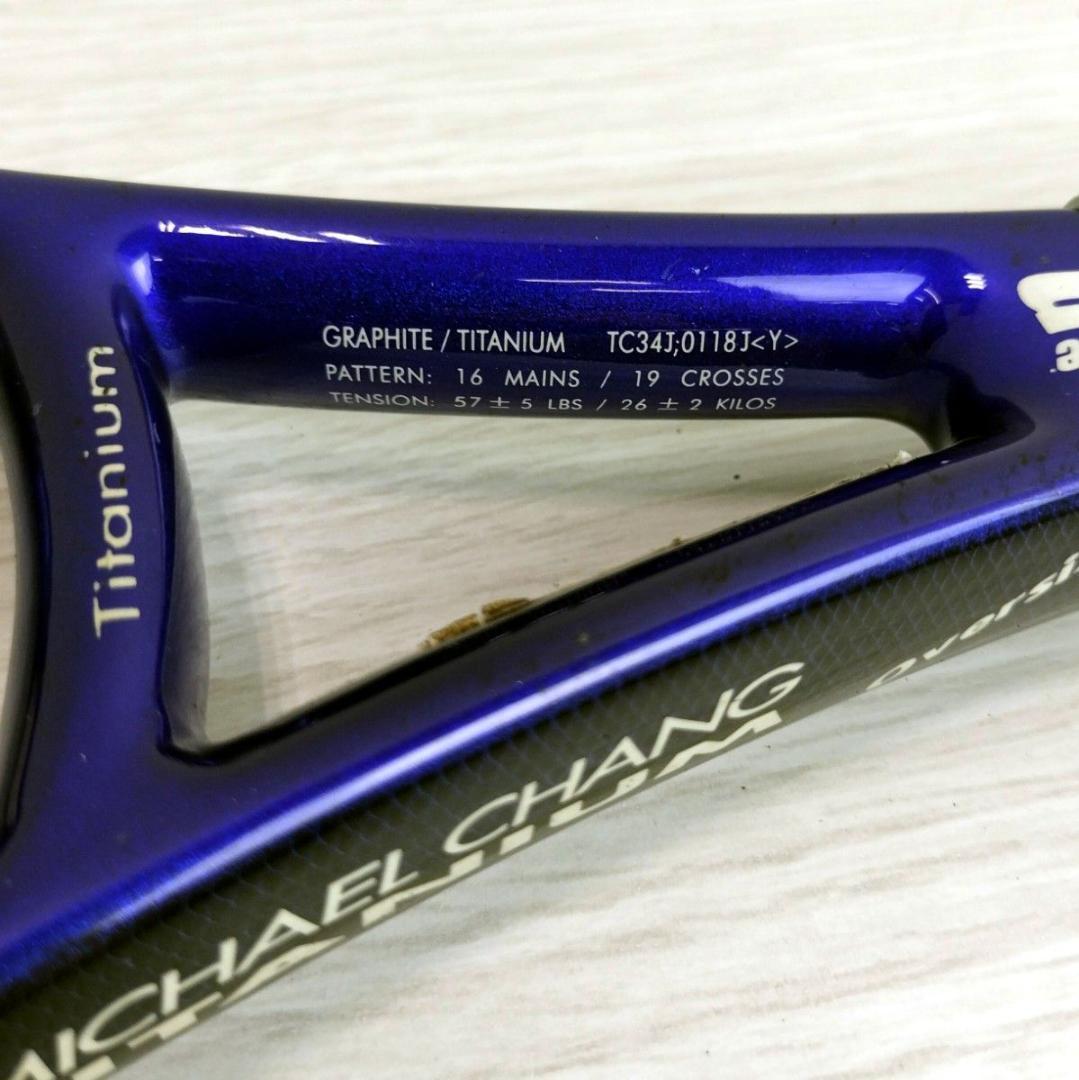 【希少】テニスの王子様 不二周助モデル プリンス マイケルチャンチタニウム G2