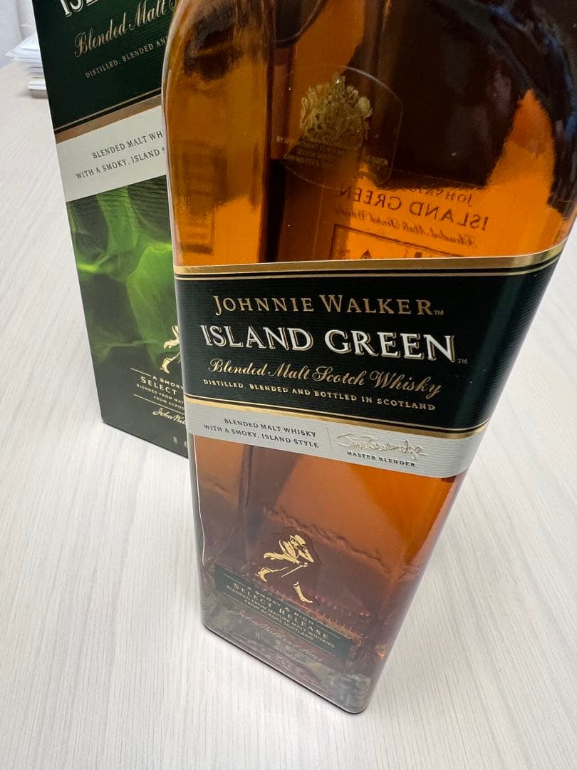 【希少】ジョニーウォーカー【 GREEN】1 リットル【新品未開封】