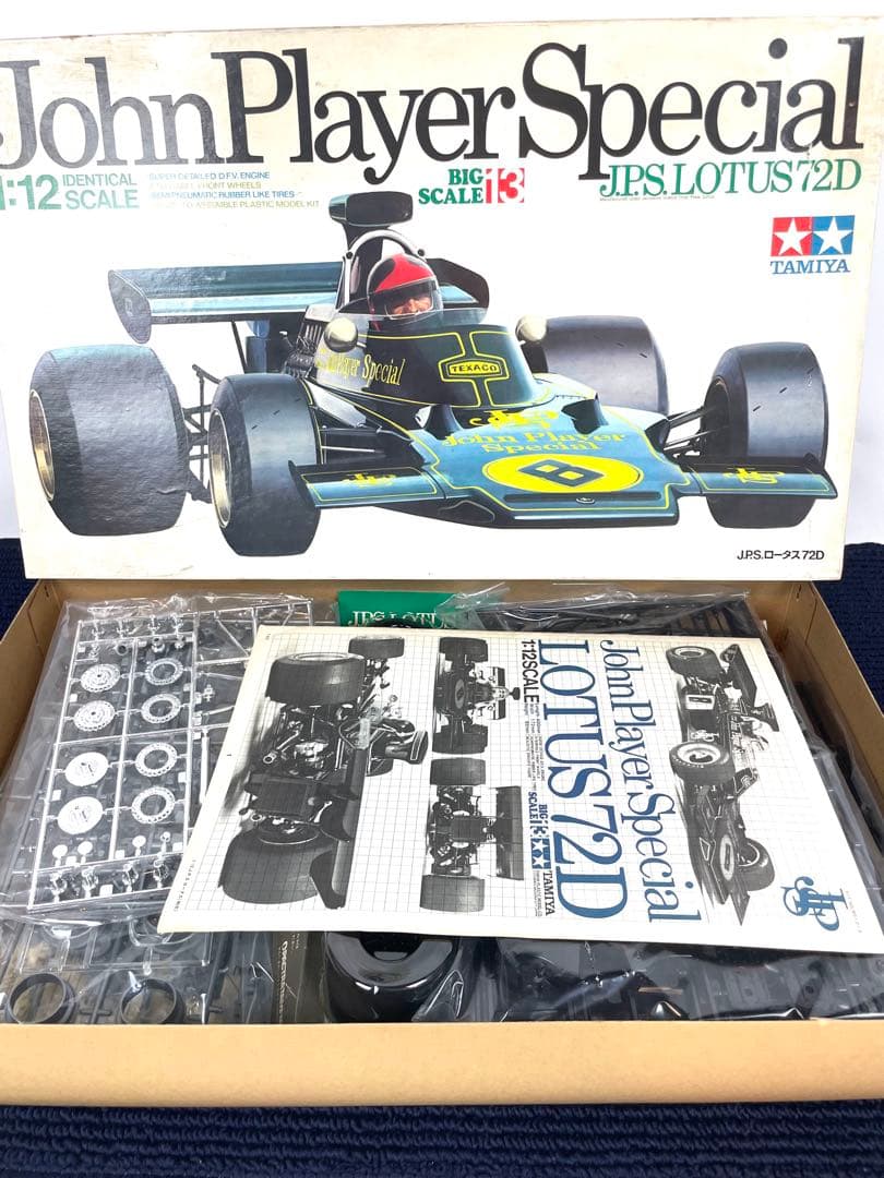 ●小鹿田宮 J.P.S LOTUS 72D 1:12 プラモデル●