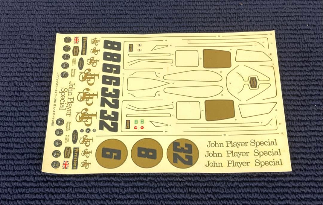 ●小鹿田宮 J.P.S LOTUS 72D 1:12 プラモデル●