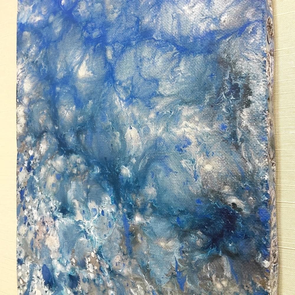 内野隆文　抽象画　ペインティング　絵画　SM（サムホール）　現代美術　アート作品