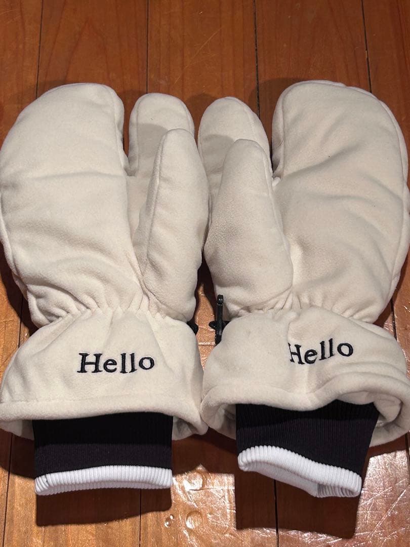 マークアンドロナ　ミトン　冬用　グローブ　両手　美品　ゴルフ