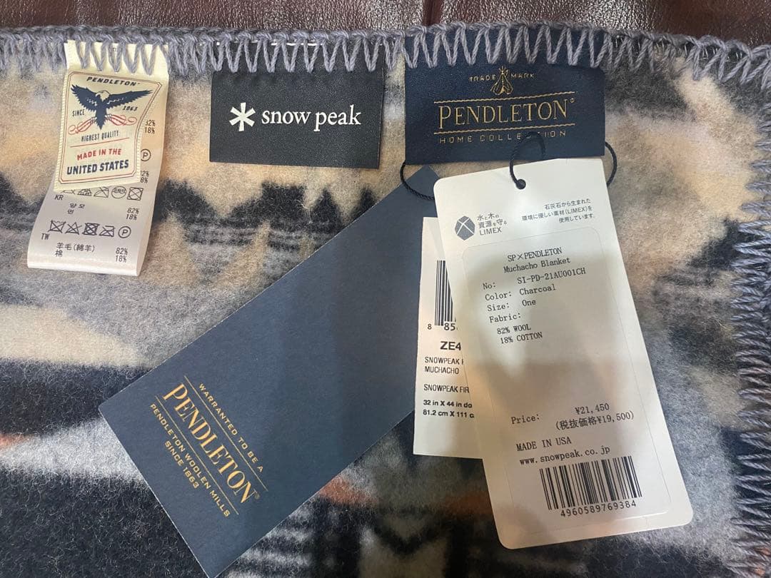  Peak PENDLETON スノーピーク ペンドルトン アメリカ製