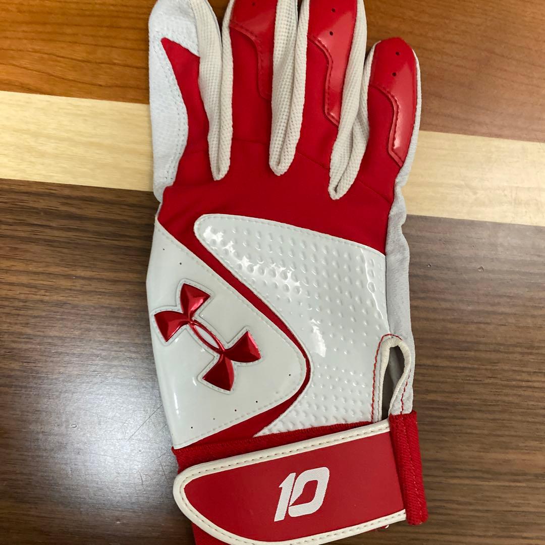 バッディング手袋　阿部慎之助サイン入り