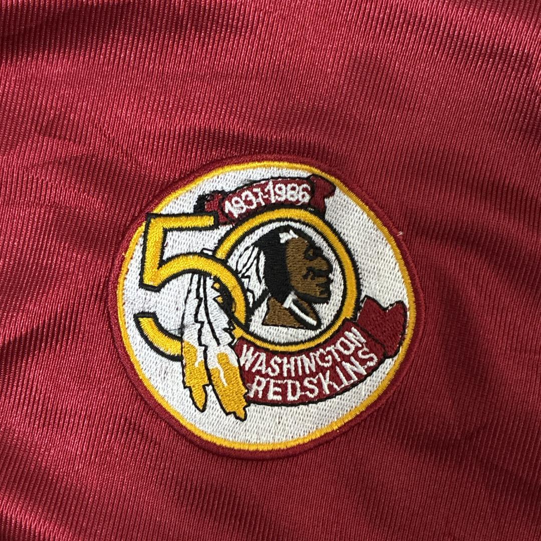 NFLレッドスキンズ ミッチェル＆ネス 刺繍 アメフトゲームシャツ ユニフォーム