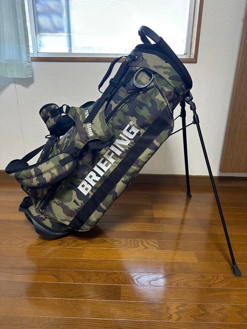 BRIEFING カモフラージュ スタンドバッグ　廃盤モデル