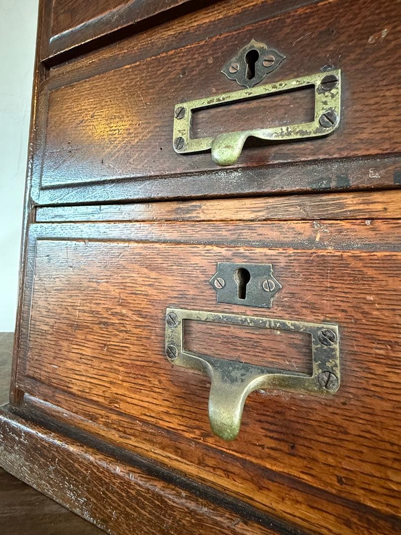 レトロ 引き出し A4サイズ 古家具 古道具 小引き出し