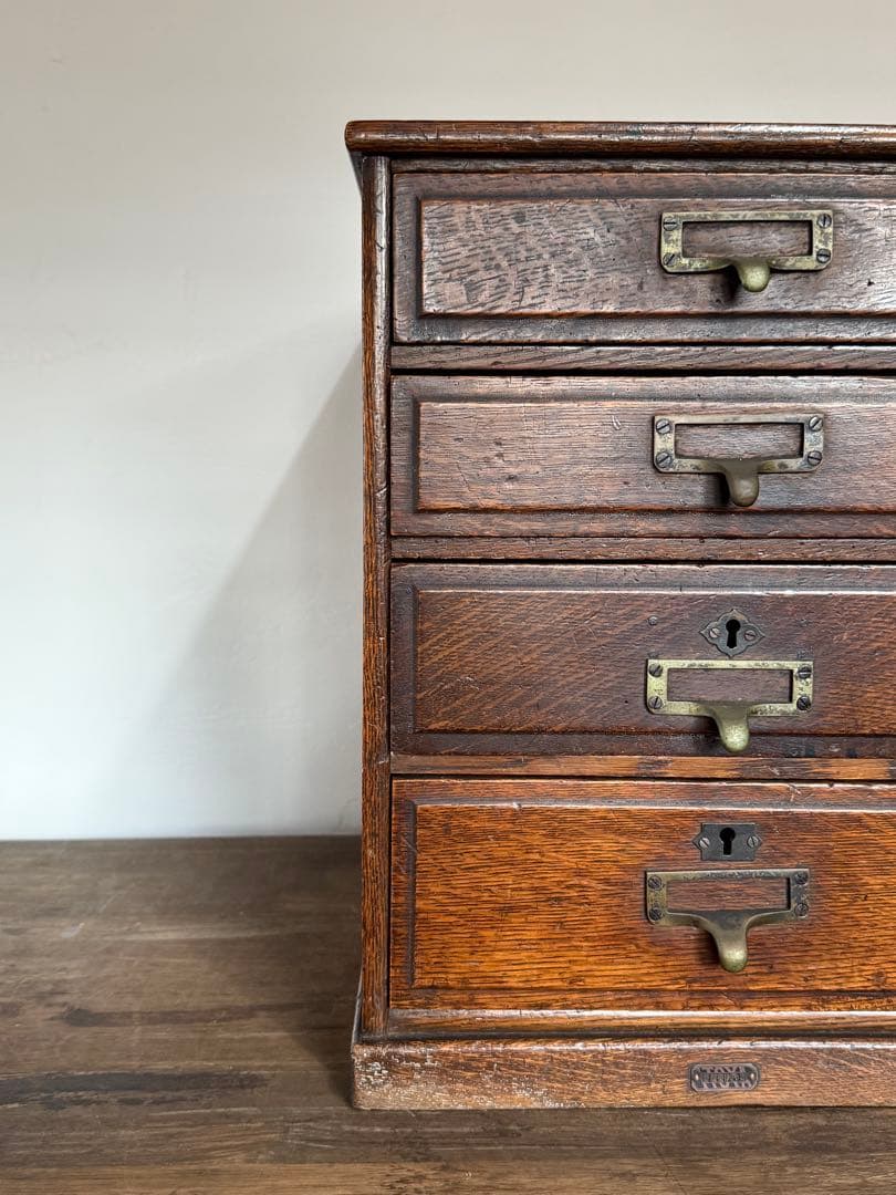 レトロ 引き出し A4サイズ 古家具 古道具 小引き出し