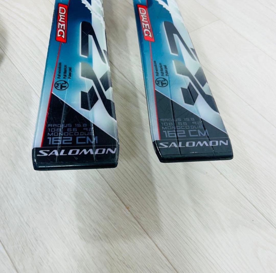 サロモン スキー板 ビンディング 2点 セット162cm デモ