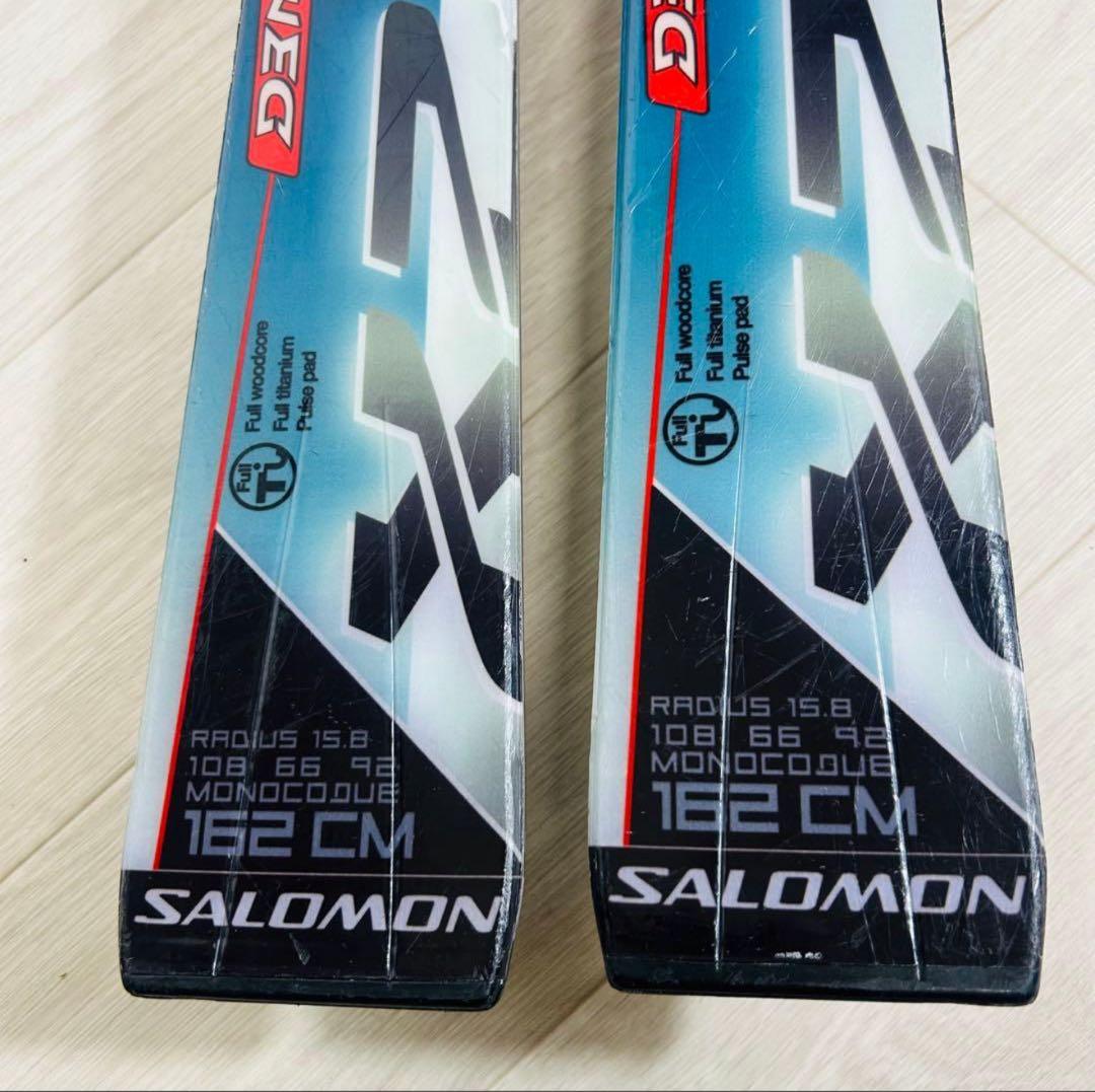 サロモン スキー板 ビンディング 2点 セット162cm デモ