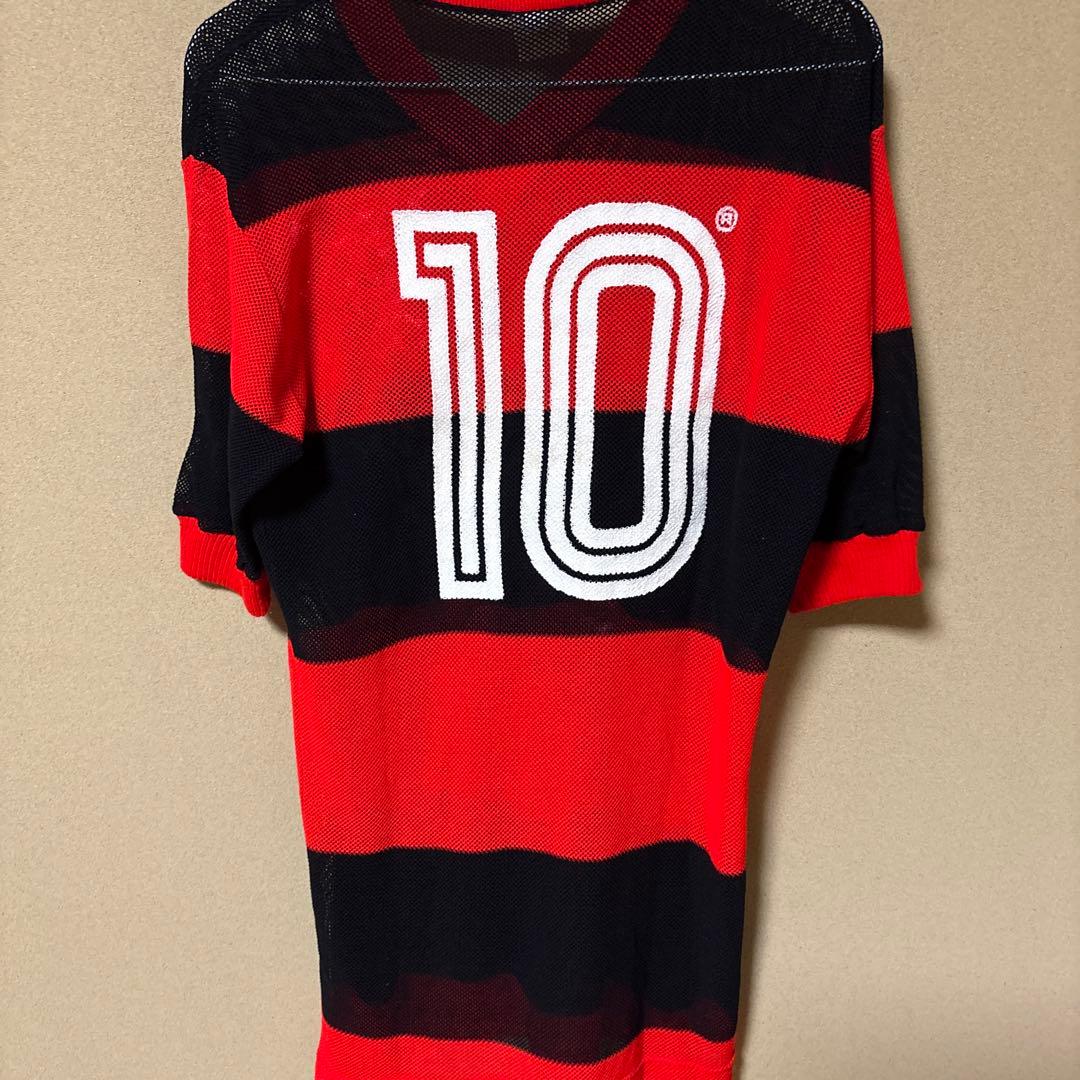 フラメンゴメッシュユニフォーム10番tシャツ古着