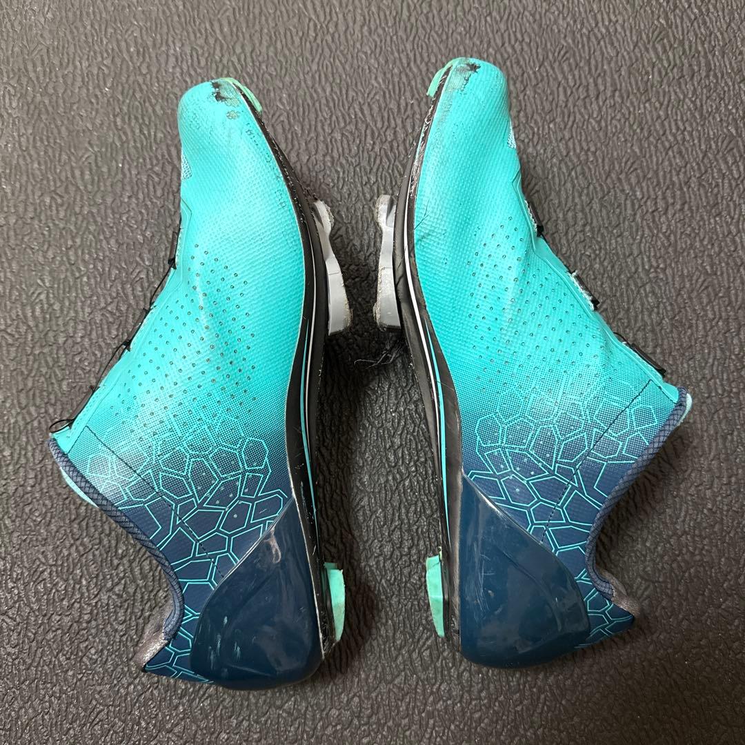 Santic ダイヤル式クリンチングシューズ 青 ※クリート付属しません