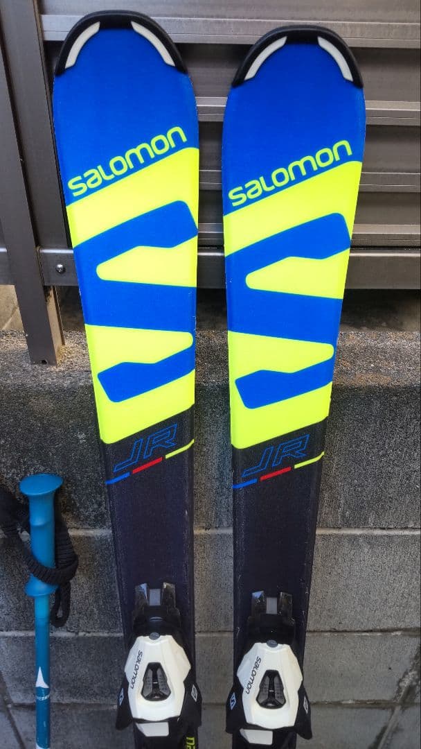 Salomon スキー板 120cm ストック85cm
