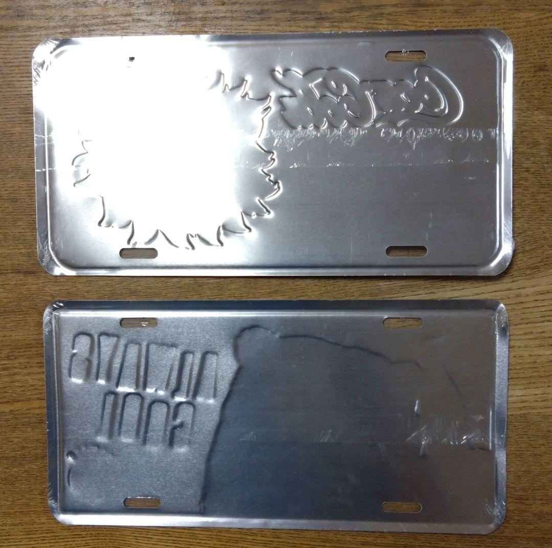 ☆2枚セット)コカ・コーラ　アルミ看板