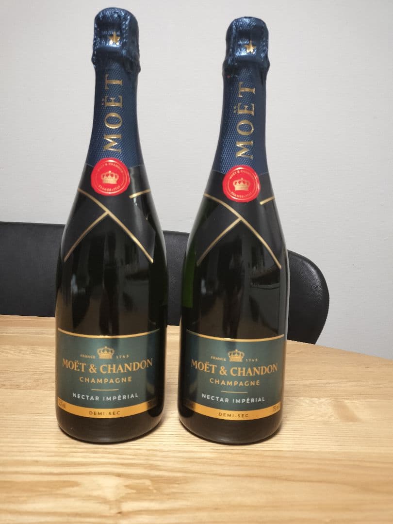 【新品未開封品】モエ エ シャンドン ネクター アンペリアル 750ml×2本