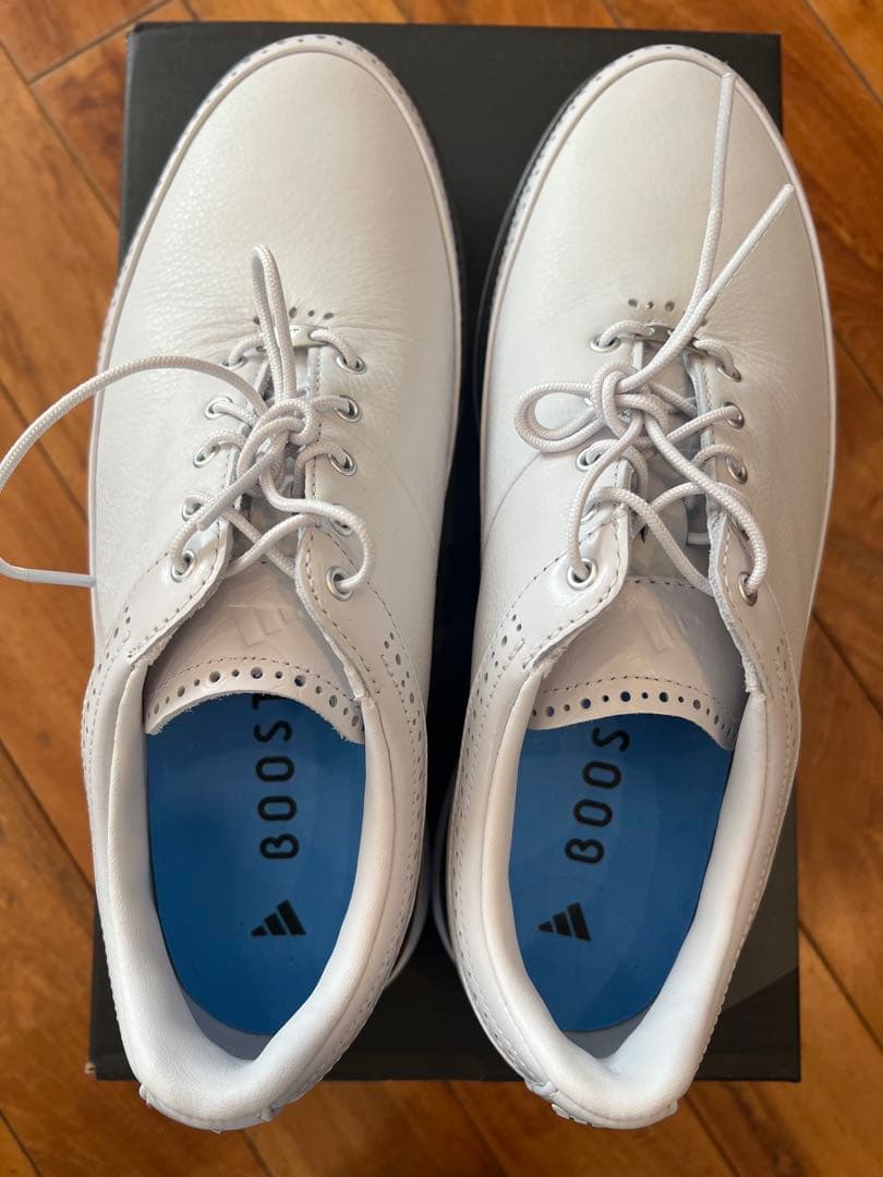 ⭐️新品未使用⭐️アディダスゴルフシューズ MC80 ホワイト レザー