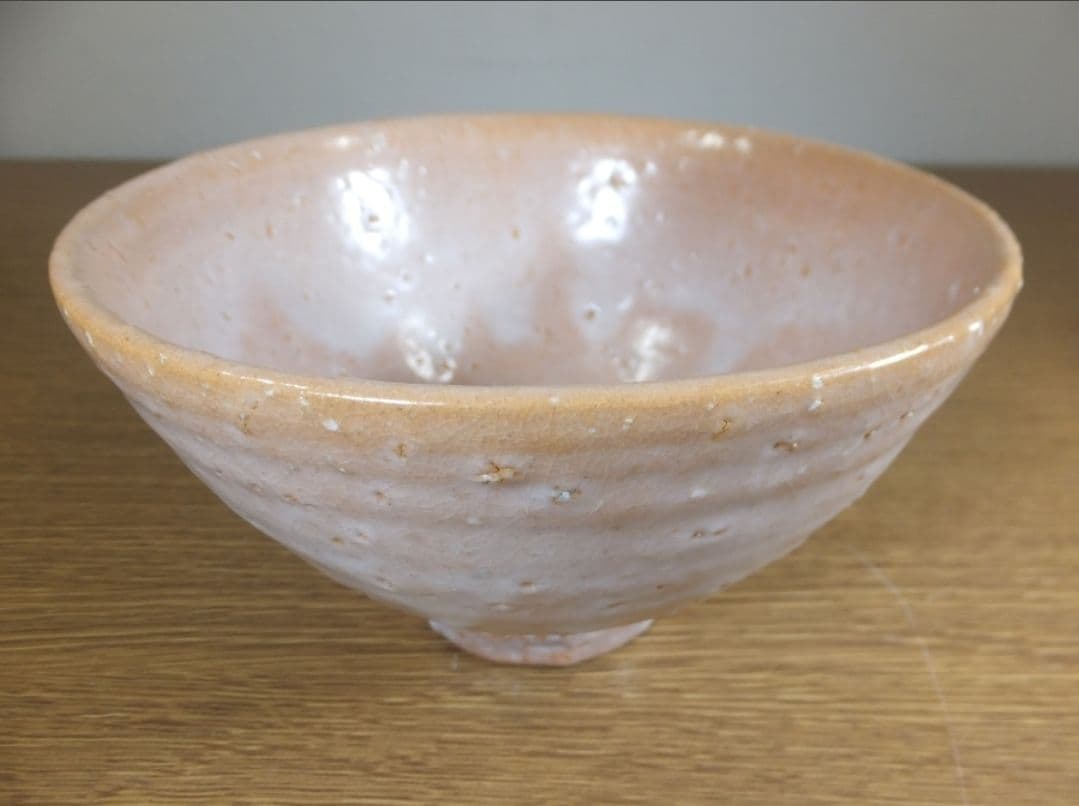 真作保証 八代 岡田裕 自作 日本工芸会正会員 コレクター放出品 茶道具 山口県