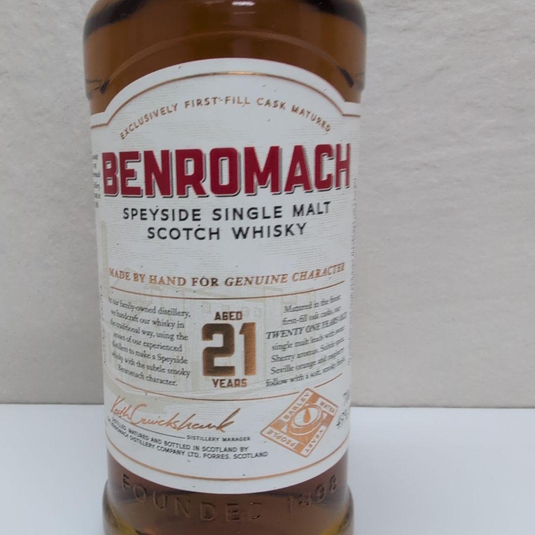 BENROMACH 21年 スコッチウイスキー