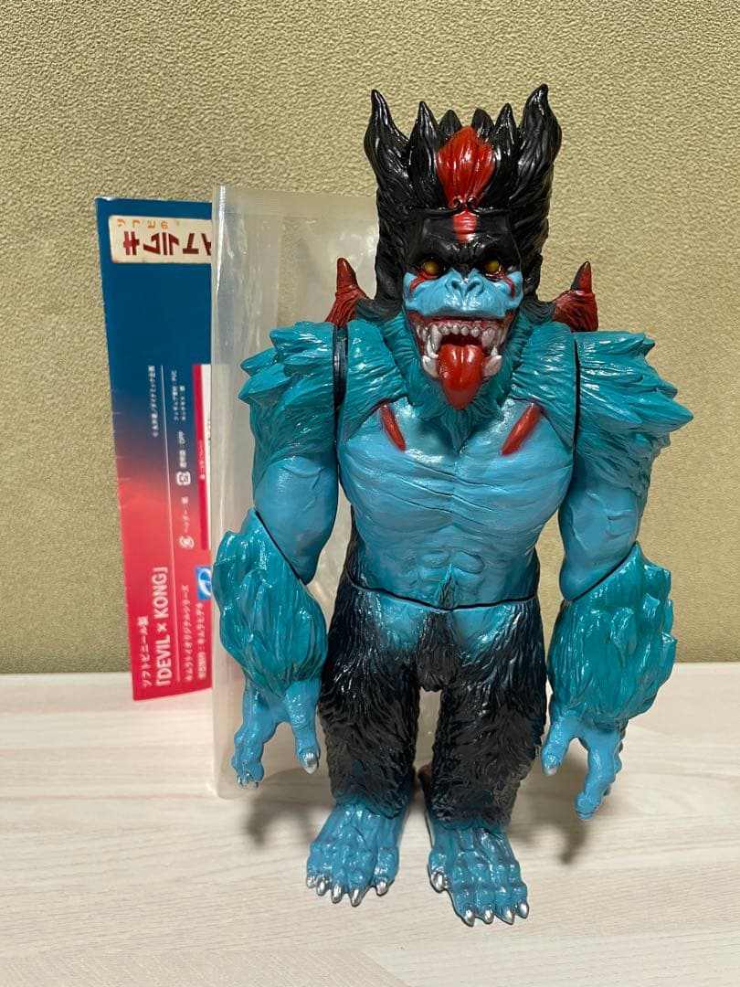 キムラトイ DEVIL × KONG デビルマンカラー　ソフビ