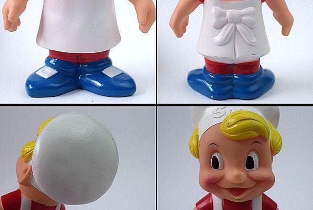 レア 手下げ 箱付！1970’s ケロッグ スナップ ソフビ ビンテージ TOY