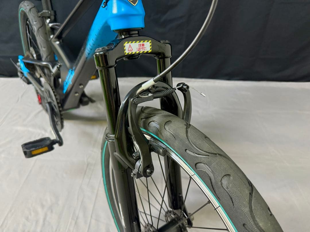 Lamborghini 子供用自転車 20インチ フルサスペンション 7段変速