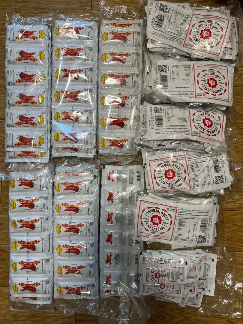 インドネシア チリ ULEG サンバル 125個（合計1,394袋）☆新品☆